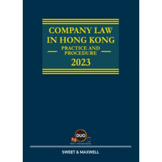 Company Law in Hong Kong – Practice and Procedure 2023 + Proview 